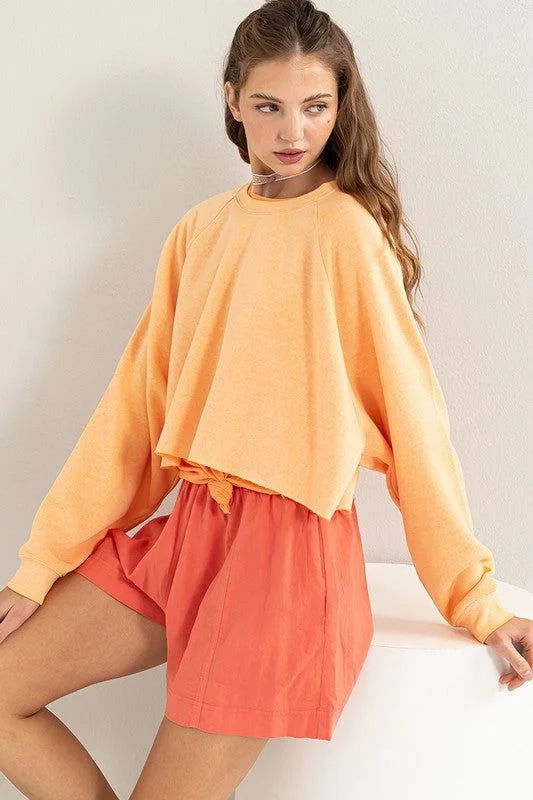 HYFVE Laid Back Crop Sweatshirt