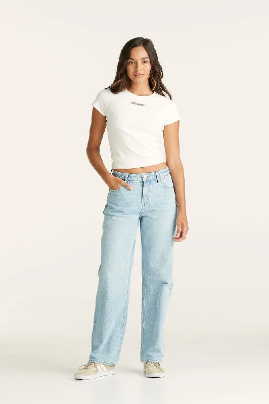 WRANGLER MID BELLA BAGGY JEAN - BLUES DYNASTY