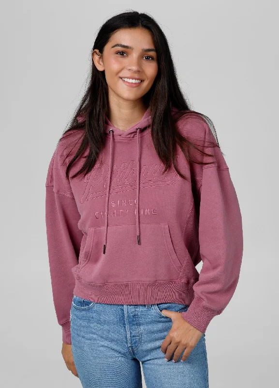 Women's hoodie Washed Manzanita II - Pink