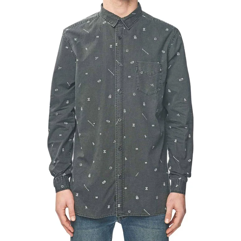 Globe Lost Vegas Men's Button Up Long-Sleeve Shirts (Brand New)