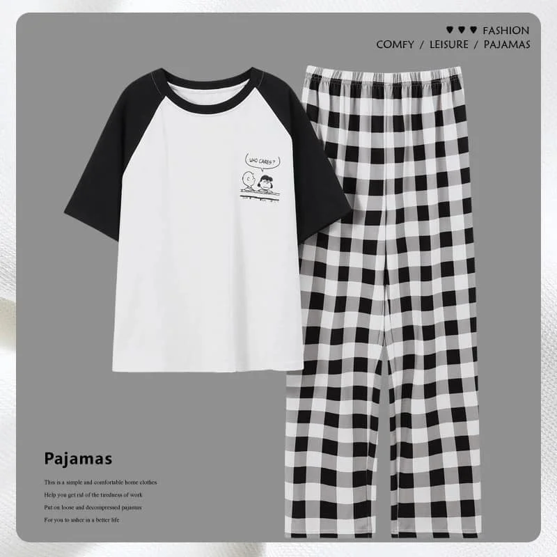 New Spring Couple Pajamas What For Women   S4423163