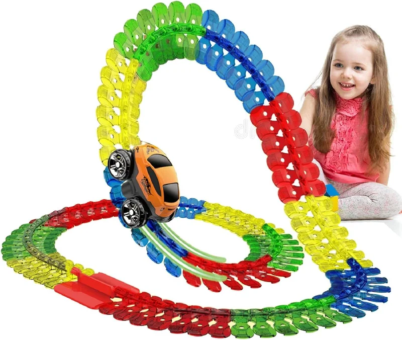 Changeable Luminous Track 92 Pcs