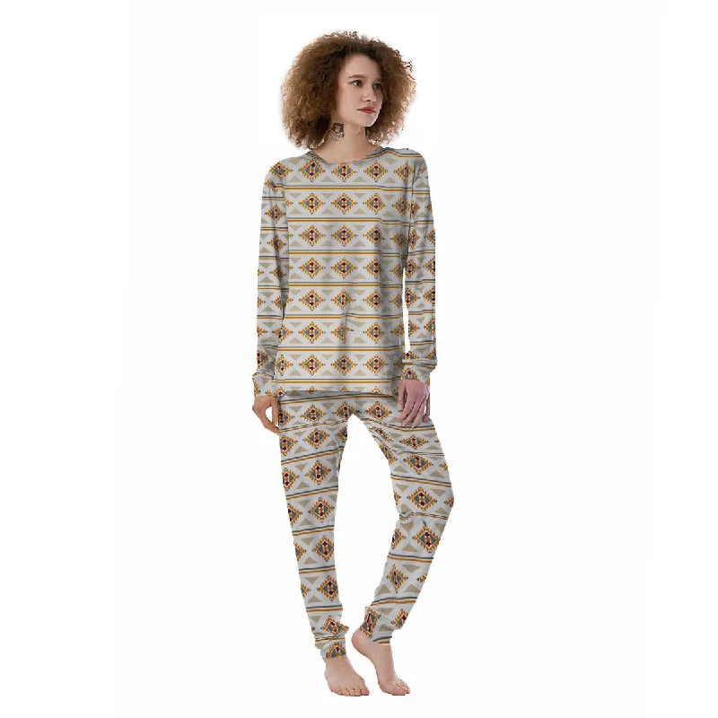 Southwestern Native Print Pattern Women's Pajamas