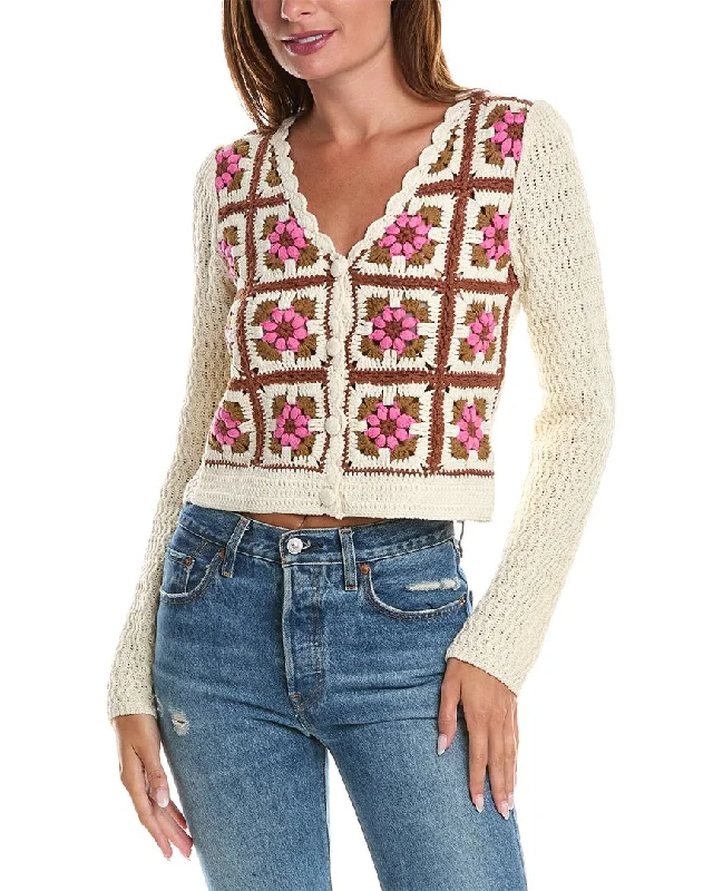 Saltwater Luxe Crochet Cardigan