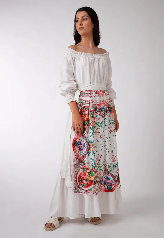 Printed Open Skirt Casual unclassified skirts