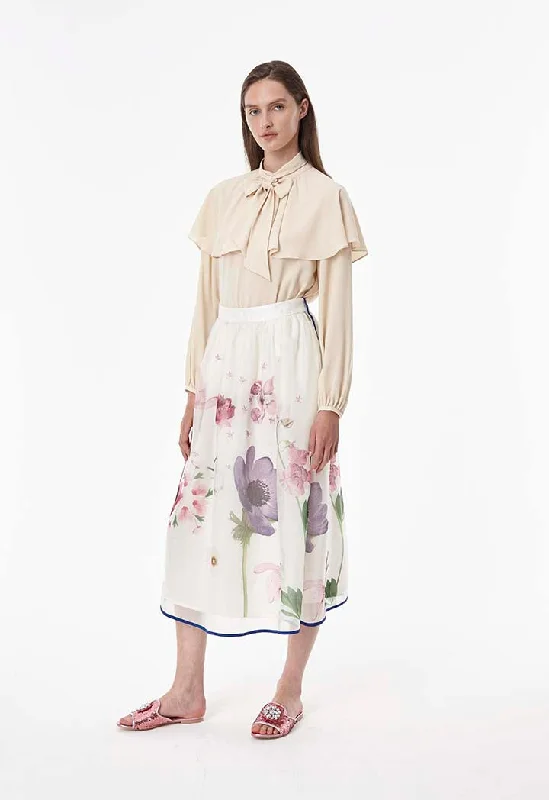 Organza Printed Skirt High-waisted unclassified skirts