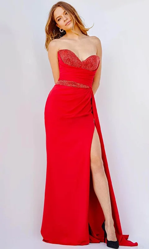 Jovani 24263 - Beaded Sweetheart Prom Gown