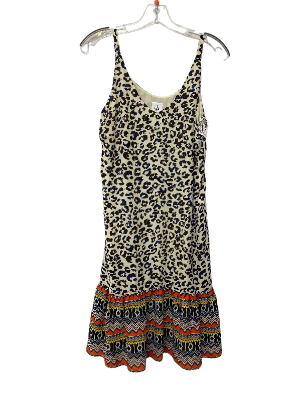 Animal Print Dress Casual Midi Cabi, Size S