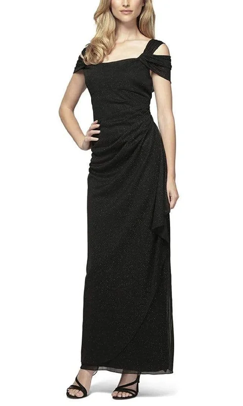 Alex Evenings - 133026 Shimmering Square Neck Formal Dress