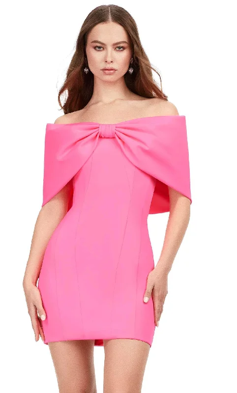 Ashley Lauren 4640 - Off-Shoulder Dress