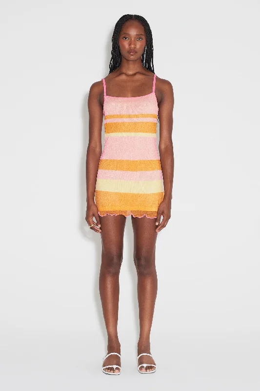 Hayman Dress Sunrise Stripe