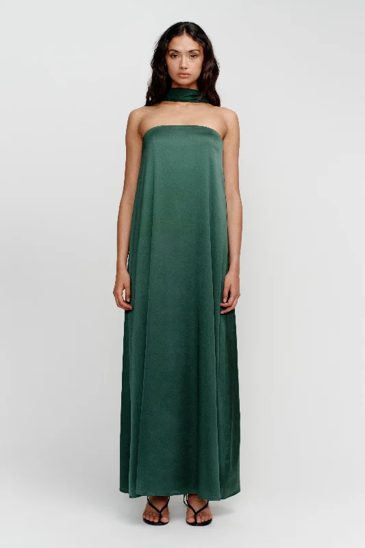 Ischia Dress Pine Green