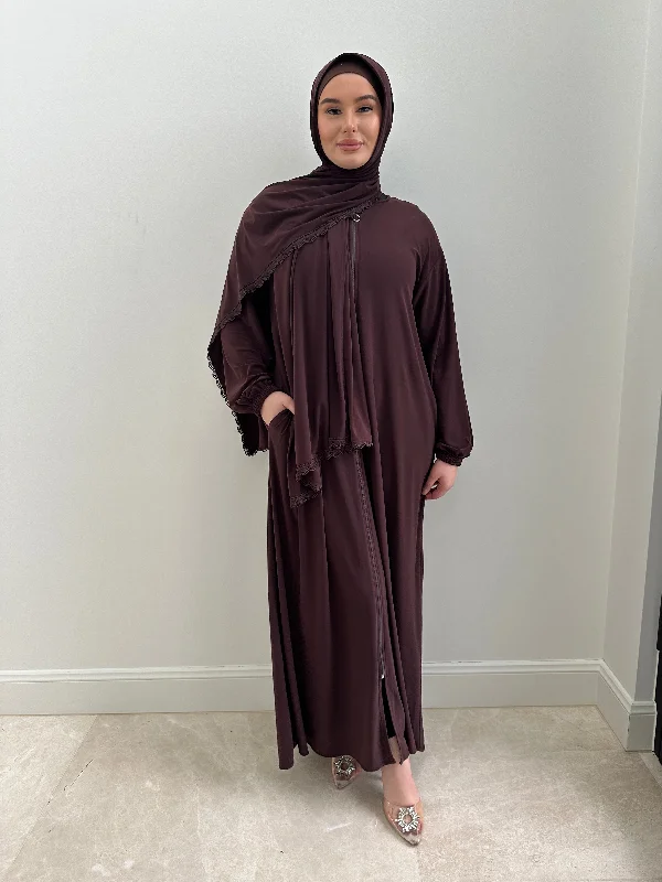 JERSEY ABAYA + HIJAB SET