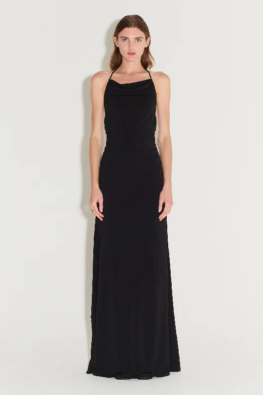 Jordana Jersey Dress Black