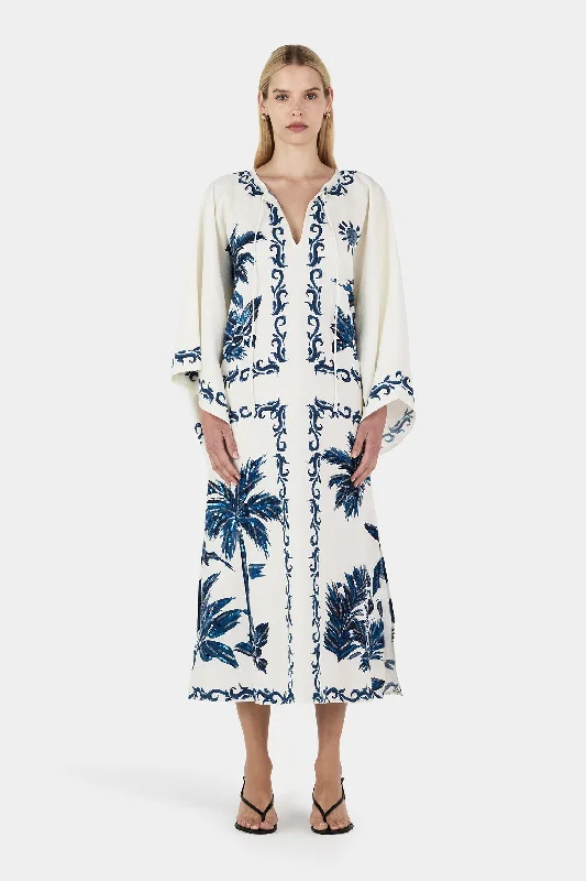 Kiera Kaftan Blue Hawaii