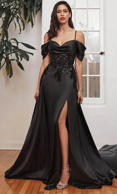 Ladivine OC012 - Off Shoulder Gown