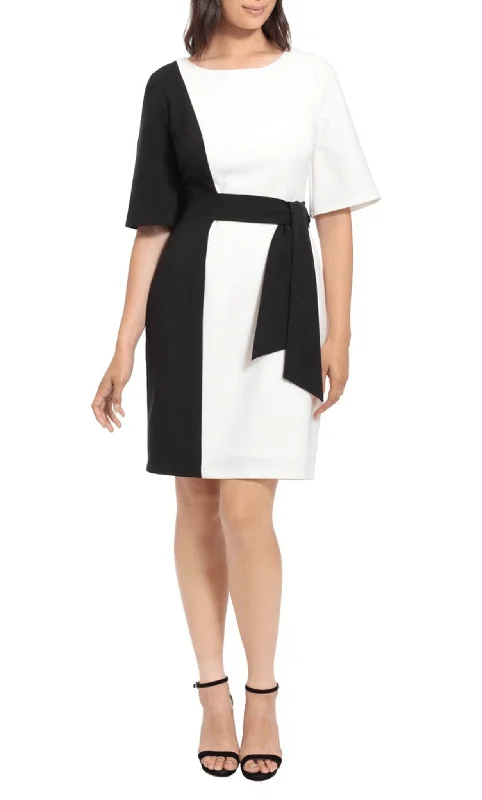 London Times T6665M - Elbow Sleeve Dress