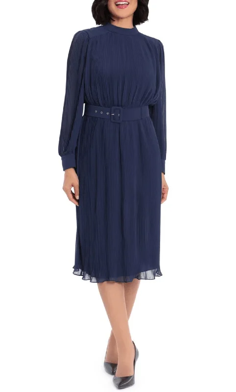 Maggy London G4806M - Pleated Dress