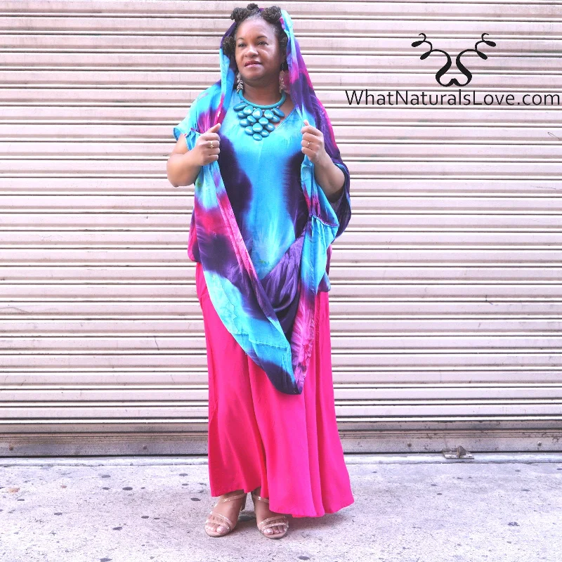 Moroccan Magic Dress Tye Dye