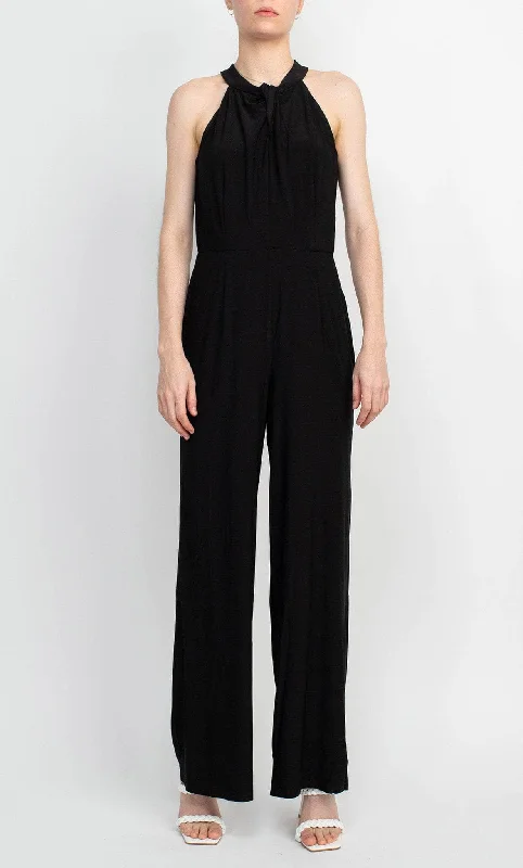 Nina Leonard L9703B - Halter Jumpsuit