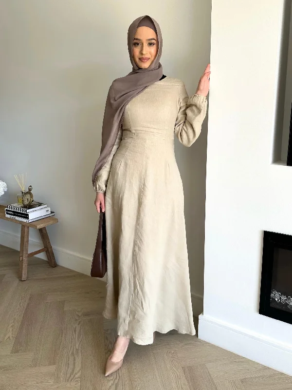 AMIRA LINEN DRESS