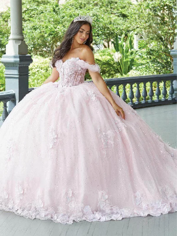 Quinceanera Collection - 26047 Off-Shoulder Quinceanera Dresses