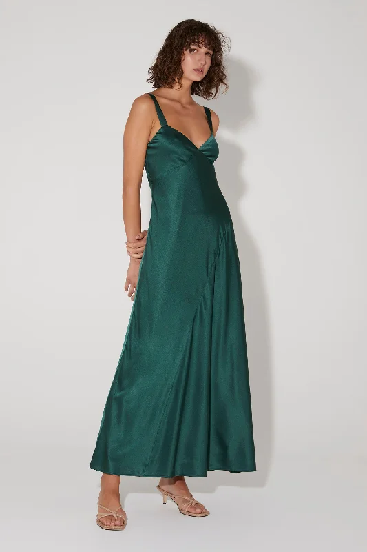 Sadie Dress Pine Green