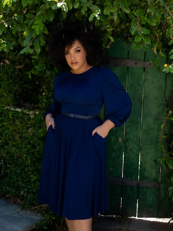 Salem Dress in Navy