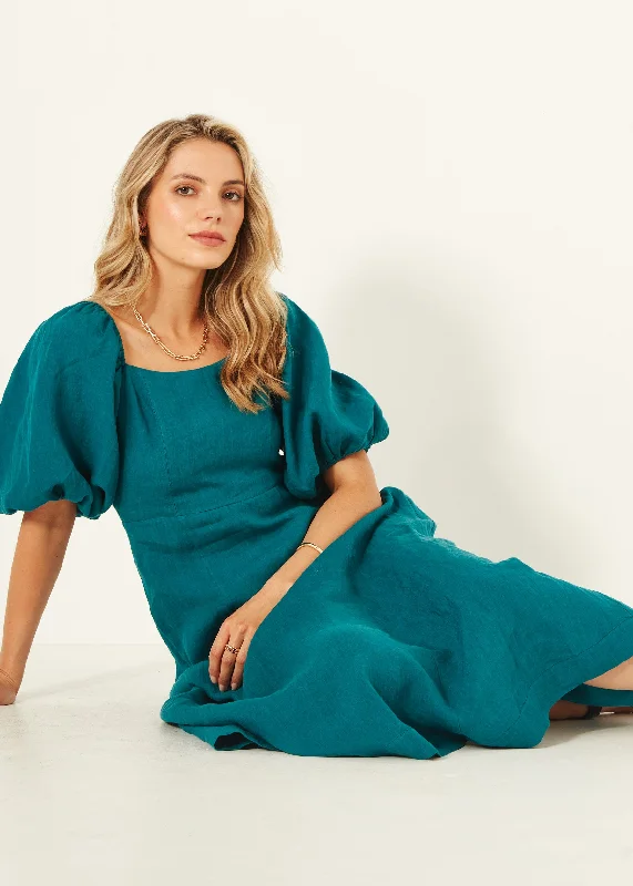 Senita Dress Teal