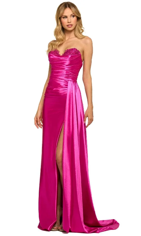 Sherri Hill 55230 - Ruched Sweetheart Evening Gown