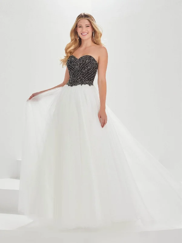 Tiffany Designs - 16010 Fitted Bodice Ball Gowns